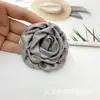 Estilo Coreano Telas de Seda y Satén Flor de Tela Flor de Rollo Rosa Accesorios Florales Accesorios para el Cabello DIY Diademas para Niños Accesorios Florales Pequeños Hechos a Mano Accesorios para Ropa