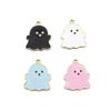 Pingente Fantasma Liga Imp Queda de Óleo Acessórios DIY Halloween Engraçado Pingente Brincos Pingente Brincos Engraçado