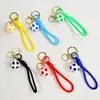 Llaveros de la popular serie de balones deportivos, colgantes de mochila de fútbol para niños, exquisitos regalos promocionales al por mayor