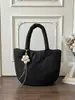 2026 Nuevo Bolso de Mano Simple de Color Sólido para Mujer Otoño/Invierno Bolso Tote Pequeño para el Trabajo y los Viajes Estilo Coreano Bolsa de Algodón