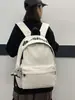 Nova Mochila Escolar Ensino Fundamental Médio Faculdade Bolsa de Ombro Dupla Mochila Casual de Grande Capacidade Transfronteiriça Duplo Ombro Feminina de Alto Padrão Nicho