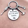 Recuerda Te Quiero Papá, Regalo para Papá Día del Padre y Acción de Gracias, Navidad, Regalo de Cumpleaños Colgante
