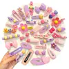 Pasador Chica Lindo Pin Bb No Lastima el Cabello Pinza para el Borde del Cabello Cabello Roto Accesorios para el Cabello Pinza de Pato Pasador para Niña Peinado Infantil