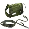 Collares y Correas Tácticas para Perros Transfronterizos Cuidadosamente Seleccionados para Perros Grandes, Correas de Nylon para Perros de Entrenamiento al Aire Libre, Collares para Mascotas