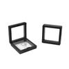 Caja de Película Suspendida Venta al Por Mayor Caja Transparente de Película de PE Almacenamiento a Prueba de Polvo Exhibidor de Anillos Caja de Suspensión Caja de Embalaje para Joyería