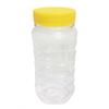 Botella de Miel Botella de Plástico Transparente Paquete de 0.5 kg Botellas Cuadradas de 1.0 kg Espesadas con Tapa 3 Libras 2.5 kg Frasco Sellado de Grado Alimenticio