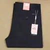 Pantalones de Poliéster Rectos Amplios Grandes para Hombre de Primavera y Verano Lyocell Talla Grande Elásticos Finos Pantalones Casuales de Negocios para Hombre