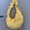 CAHMLO Niche All-match Cloud Bag Plissada Grande Capacidade Bordado Bolinho Bolsa Com Cordão Bolsa Tiracolo Bolsa de Ombro Único