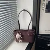 Bolsa Pequeña Retro Escarchada para Viajes Diarios Mujer 2026 Nueva Moda Bolso de Hombro Único Bolso de Mano Elegante para Salir y Trabajar