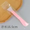 Pincel de Silicona Doble Cabeza para Enmascarar Varilla Mezcladora Raspador de Ajuste de Película Cuchillo Cabeza Suave Suministros de Pinceles para Salón de Belleza Herramientas de Spa Pincel Cosmético