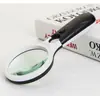 Lupa Grande de 103 mm con Tres Luces LED Portátil para Lectura de Personas Mayores e Identificación de Antigüedades con Lente de Cristal de Doble Luz