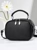 Celebridad de Internet Cuero Suave Comercio Exterior Transfronterizo Bolso de Hombro Cruzado Bolso de Mano para Mujer Textura Bolso para Mujer Bolso Cuadrado Pequeño