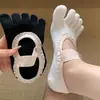 Calcetines Deportivos para Mujer Barbie Guisante Dulce Primavera y Verano Estilo Dulce Versátil Correa Antideslizante Entrenamiento de Pilates Calcetines de Tenis