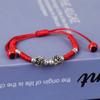 Puesto de Nochevieja joyería al por mayor Jingdezhen pulsera lote de mercancía joyería de cuerda tejida dibujos animados literarios parejas liquidación comentarios