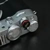Mochilero es adecuado para el agujero de tornillo del botón disparador de la cámara Leica botón disparador de liberación accesorios de cámara de cobre puro
