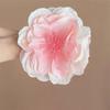 Presilha Pequena de Renda Pêssego Estilo Desejo Puro Primavera e Verão, Acessório de Cabelo de Menina como uma Fada, Presilha de Cabelo de Flor, Presilha Lateral, Presilha de Bico de Pato