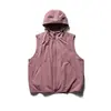 Nanxia Disguise Nanxia Disguise Nuevo Top Casual con Capucha sin Mangas Retro Japonés Chaleco de Moda para Hombre