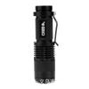 Linterna mini LED de enfoque de luz fuerte transfronteriza SK68 recargable regalo luz fuerte linterna portátil para exteriores