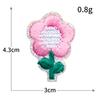 Nuevas Pegatinas de Tela Rosa Transfronterizas Diamante Tacones Altos Patrón de Dibujos Animados Pegatinas de Tela Bordadas Accesorios para Ropa Parche Decorativo