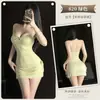 Bata de Noche Sexy Xianyi con Liguero para Mujer, Estilo Delgado de Verano, Estilo Pura Pasión, Encaje, Ceñida a la Cadera, Corte Ajustado, con Copas en el Pecho, Cómoda Noche 820