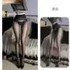 Románticas Flores de Durazno Seda Suave Aceite Brillante Medias de Seda Sin Rastro Negro Aurora Sexy Aceite Ligero Sin Marca Ultra-delgadas Seda Blanca Seda Divertida