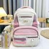 Mochila Divertida de Chica Fantasma Estilo Retro Americano Mochila Escolar para Estudiante de Secundaria Estilo Harajuku Color de Contraste Mochila Casual para Mujer