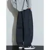 Tendencia de Moda Americana Pantalones Largos Cimitarra para Hombre Otoño Invierno Casual Holgados Tallas Grandes Versátiles Tie-dye Deportivos Pierna Recta