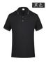 Polo de Verano de Manga Corta con Solapa para Hombre Ice Ion 200g Camiseta Ropa de Trabajo Personalizada Venta al por Mayor con Estampado