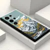 Estampado estilo americano de montañas nevadas, arroyos y bosques, arte de paisaje exterior, funda para teléfono Samsung S23/S24 FE, carcasa blanda anticaída