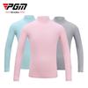 Pgm Golf Camada Base Proteção Solar Verão Meninas Roupa Proteção Solar Seda Gelada Respirável Venda Direta de Fábrica