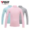 Pgm Golf Camada Base Proteção Solar Verão Meninas Roupa Proteção Solar Seda Gelada Respirável Venda Direta de Fábrica