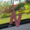 Colgante para Coche con Forma de Oso de Amor de Arcilla Amazon Transfronterizo, Colgante para Interior de Coche, Colgante de Letra de Alta Gama para Mujeres
