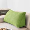 Almofada de sofá Almofada de encosto Almofada de proteção de cintura triangular Tatami Bolsa macia Almofada de cintura para sala de estar Almofada de encosto para janela saliente