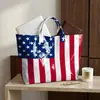 2026 Nova Bolsa de Mão Transfronteiriça Temu Site Independente Impermeável PVC+Lona Portátil para o Dia a Dia Bolsa de Ombro Bolsa Tote