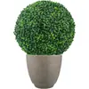 Planta verde artificial Bola de paja de Milán Planta de plástico Flor artificial de boda Bola de flor artificial Decoración de techo para el hogar Venta al por mayor transfronteriza