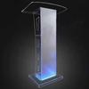 Podio Acrílico Transfronterizo Podio Transparente Personalizado Soporte para Podio Mesa de Conferencia y Ponencia Mesa para Presentaciones de Maestro de Ceremonias