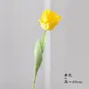 Tulipán Loro Impreso en 3D Tacto Realista Humectante Flor Artificial Decoración del Hogar Accesorio de Fotografía Flor Artificial Estilo Francés