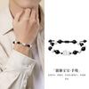 Diseño Original de Fujian y Guangdong, Pulsera de Agata Cristalina Bebé Pixiu de Plata Pura S999, Pulsera Estilo Chino Unisex, Regalo de Alta Gama para el Festival Qixi