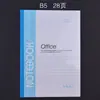 Cuaderno de ejercicios delgado B5 32K uso de oficina reunión estudiantes cuaderno para imprimir impresión de logo cuaderno de copia blanda