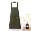 Delantal Impermeable con Impresión de Logo Personalizado, Resistente al Desgaste, Resistente a la Suciedad, Transpirable, Adecuado para Catering, Chefs, Arte y Ropa de Trabajo a Prueba de Aceite, Transpirable y Resistente al Desgaste