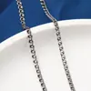 Corrente de Cauda de Fênix de Prata Esterlina Meia Corrente com Corrente Retro Antiga DIY Material de Corrente para Pulseira Colar Acessórios de Anel Duplo