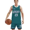 Uniformes Deportivos de Baloncesto Estilo Americano para Adultos y Niños, Conjuntos de Entrenamiento a la Moda, Compra Grupal al por Mayor, Gráficos, Texto y Números Impresos