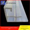 Processamento e Personalização de Perfis de Plástico Transparente de PC Perfis de Plástico Extrudado Resistente a Altas Temperaturas de PC Abertura de Molde de Perfil Transparente de PC