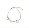 Pulsera Camelia Luna Nueva 2023 Ins para Niñas, Lujo Ligero Nicho Diseño Retro Muguete, Regalo para Mejor Amiga