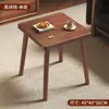 Mesa pequena mesa quadrada pequena mesa de centro sala de estar doméstico pequeno apartamento quarto alugado simples janela de sacada quarto mesa lateral de sofá
