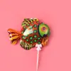Novo balão de filme de alumínio auto-destrutível de animal inflável automático com suporte de arco Balão de festa de despedida de solteiro brinquedo infantil