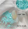 Uñas Macaron 1MM japonesas y coreanas amor estrella mini lentejuelas fluorescentes alto brillo estrella de cinco puntas parche material para uñas