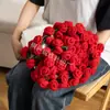 Stock Listo Manta con Ramo de Rosas Producto Terminado Regalo de San Valentín para Novia Manta para Siesta Manta de Lana 99 Rosas Flor Manta de Rosas