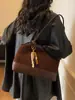 Bolsa Tote Feminina Coreana de Nicho Grande Capacidade Mais Vendida, Bolsa de Ombro Casual da Moda, Bolsa de Mão Versátil Fosca