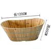 Tina de remojo de madera maciza, bañera para adultos de salón de belleza, bañera de madera, bañera medicinal para adultos, bañera de cuerpo entero, tina de madera
